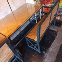 میز صندلی کافی شاپ|صندلی و نیمکت|زبرخان, |دیوار