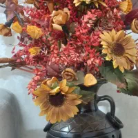 گلدان سفالی تزئینی ایستاده