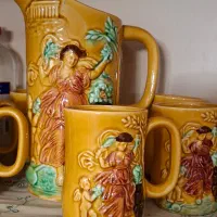 پارچ و لیوان قدیمی ۵۰ ساله