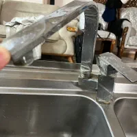 سینک روکار و شیر اهرمی|مصالح و تجهیزات ساختمان|پاکدشت, پاکدشت (مامازند)|دیوار