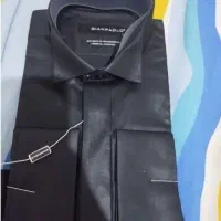 پیراهن مردانه مشکی  لارج نو