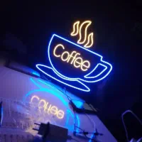 تابلو ال ای دی فنجون coffee  نانوایی