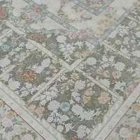 دوتخته فرش۹متری۱۵۰۰شانه طرح مهراوه ۸ماه کارکرد