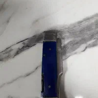 چاقو اصل زنجان تیغه فولاد فیروزه ای