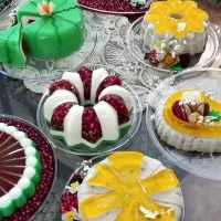 ژله مجلسی چیزکیکها با طعم متفاوت برای تولد و جشن