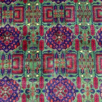 فرش دستبافت 6متری تمام کرک درجه یک سبز|فرش|مشهد, سجاد شهر|دیوار