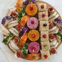 فینگر فود جشن و مراسمات و سینی مزه