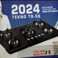 اجاق‌ گاز و هود صحفه شیشه کد۵ ایتالی