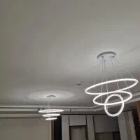 لوستر مدرن ۳حلقه دوطرف نور با گارانتی
