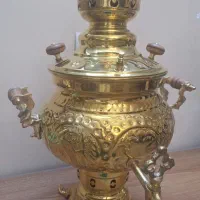 سماور زغالی برنجی