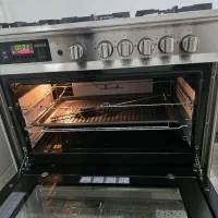 اجاق گاز تمام استیل درحد صفر