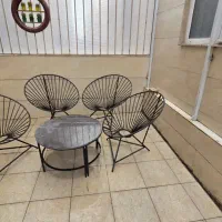 میز و صندلی فلزی