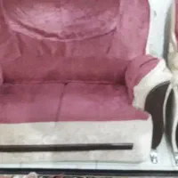 مبل ۷ نفره فقط ۵۰۰ هزار|مبلمان خانگی و میز عسلی|کرمانشاه, |دیوار