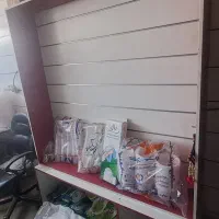 قفسه mdf|کتابخانه، شلف، قفسههای دیواری|مبارکه, |دیوار