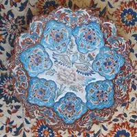 بشقاب گل،مرغ