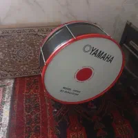 طبل همراه با دو دسته