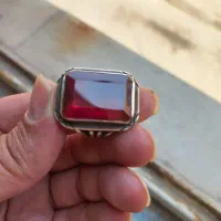 انگشتر یاقوت اصل با نقره ۹۲۵ عیار