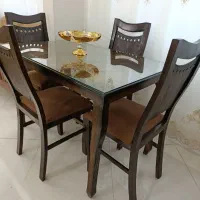 (۲دست) میز غذاخوری۴نفره شیک (درحدنو)