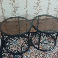 میز فلزی گرد ۵۰