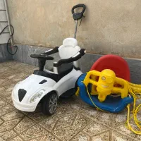 تاب و ماشین دسته دار کودک سالم