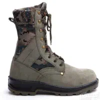 پوتین سبز پارچه عملیاتی