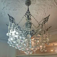 لوستر برنزی 8شاخه