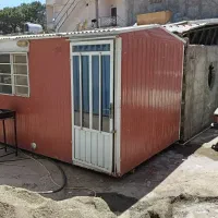 کانکس10متری سفارشی ساز در پنجره حفاظدار فلزی