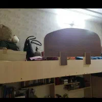 تخت دو طبقه ام دی اف|تخت و سرویس خواب|قم, پردیسان|دیوار