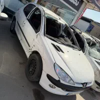 پژو ۲۰۶ تصادفی