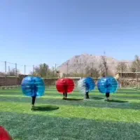 اجرای فوتبال حبابی شهرکرد  و اصفهان