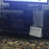 میز تلویزیون شیشه ای سالم