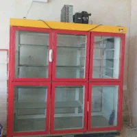 یخچال ایستاده ۶درب موتورفرانسوی پلمپ دوطرف شیشه|فروشگاه و مغازه|خرم‌آباد, |دیوار