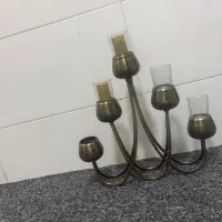 شمعدان برنجی|چراغ خواب و آباژور|دوگنبدان, |دیوار