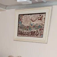 تابلو فرش دستبافت، ظروف پذیرایی در حد نو