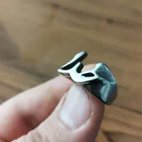 انگشتر استیل خدا