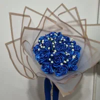 گل روبانی|گل مصنوعی|میانه, |دیوار