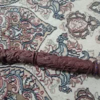 عصا  لیوردنده چوپ سرخ اناب کنده کاری شده