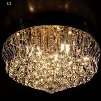 لوستر ۵۰ گردسقفی  با نصبب و اقساط ۶ ماهه|لوستر و چراغ آویز|اراک, |دیوار