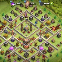 اکانت کلش با 18 هزار جم یا الماس