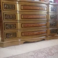 دراور  4 کشو طلایی