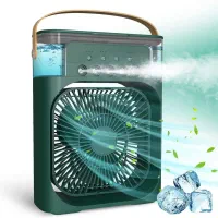 کولر مه‌پاش آبی مدل Mini/مناسب رومیز،داشبورد وغیره