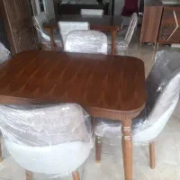 میز نهار خوری ۴ نفره مدل مینیمال|میز و صندلی غذاخوری|رشت, گلزاران|دیوار