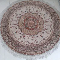 فرش گرد گردویی