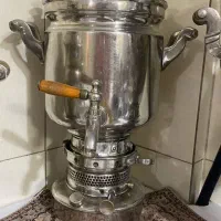 سماور نفتی عتیقه خیلی قدیمی بزرگ