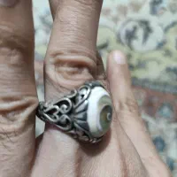 انگشتر شب چراغ یا چشم شیوا|کلکسیون اشیاء عتیقه|پاکدشت, پاکدشت (مامازند)|دیوار