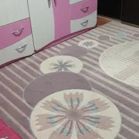 سرویس خواب نوجوانی با تشک تخت و رو تختی و فرش|تخت و سرویس خواب|اصفهان, ارداجی|دیوار