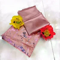پارچه مجلسی نو و زیبا رنگ کالباسی