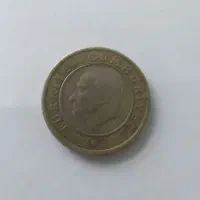 سکه ۱لیر ترکیه ۲۰۱۹|کلکسیون سکه، تمبر، اسکناس|کلاله, |دیوار