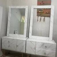 آینه کنسول میز ناخن ترولی صندلی