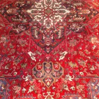 فرش کهنه وکارکرده دستباف الریخ|فرش|تبریز, |دیوار